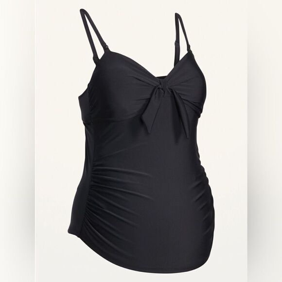 NWT Swim Solutions Tummy Control Swimsuit in Black size 20 - Picture 1 of 6